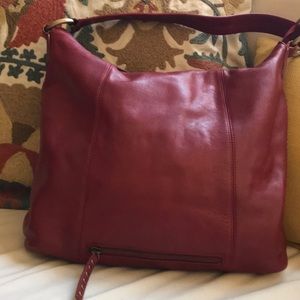 Mila Paoli Red Leather handbag